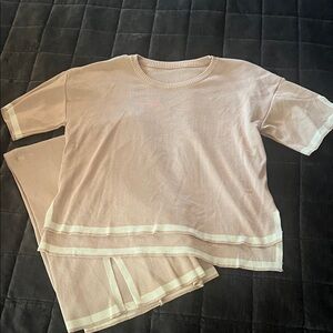 Women's Soft Pink Short Sleeve Tee
